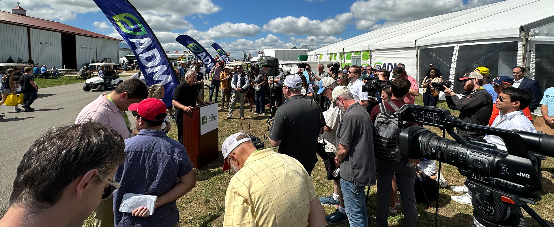 crowd of people at an event