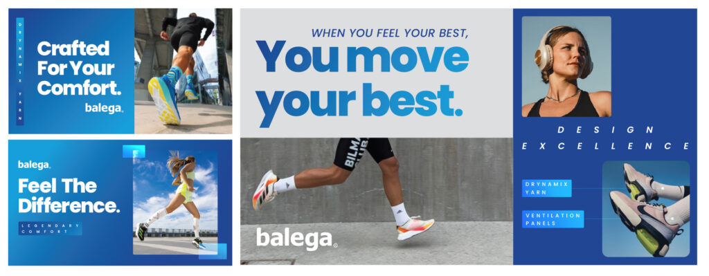 balega design collage